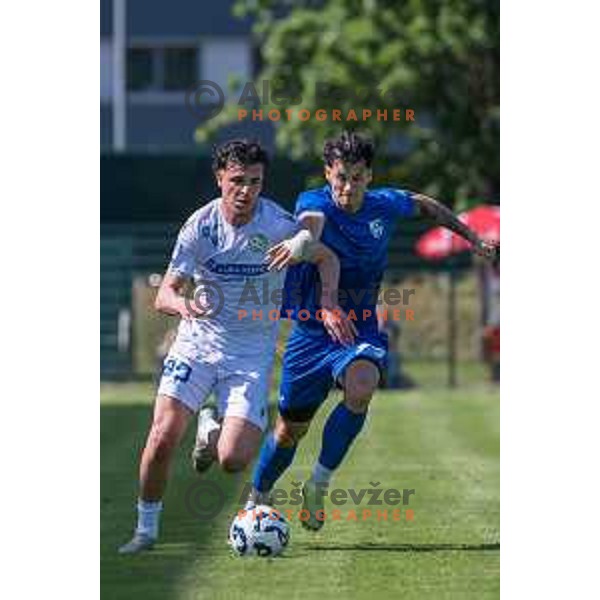 Kamil Manseri during Prva liga Telemach 2024/2025 football match between Mura and Domzale in Fazanerija Murska Sobota, Slovenia on April 10, 2025 Photo: Sebastijan Andrejek Bukovec
