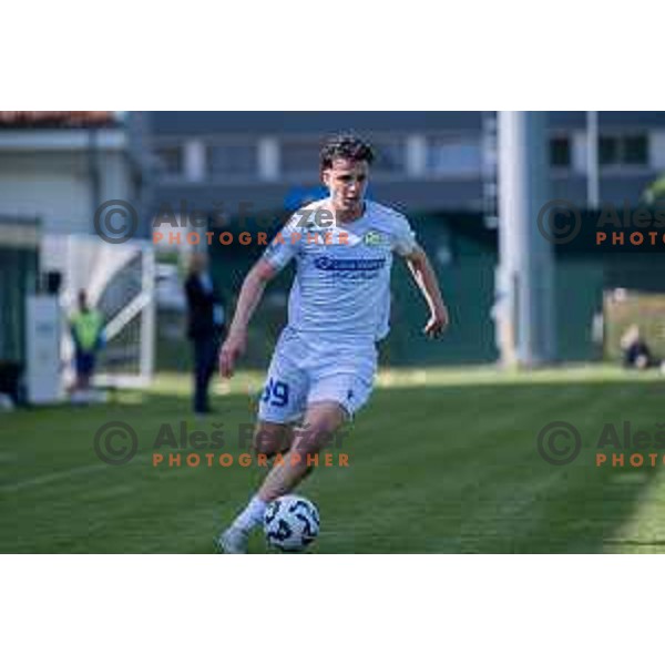 Kamil Manseri during Prva liga Telemach 2024/2025 football match between Mura and Domzale in Fazanerija Murska Sobota, Slovenia on April 10, 2025 Photo: Sebastijan Andrejek Bukovec