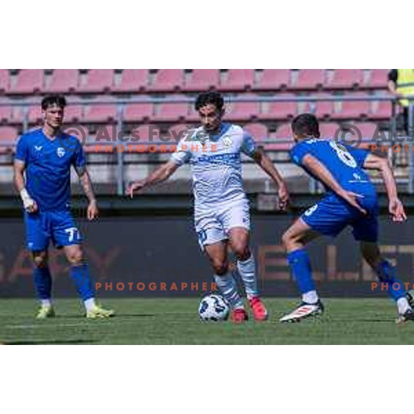 Omar El Manssouri during Prva liga Telemach 2024/2025 football match between Mura and Domzale in Fazanerija Murska Sobota, Slovenia on April 10, 2025 Photo: Sebastijan Andrejek Bukovec