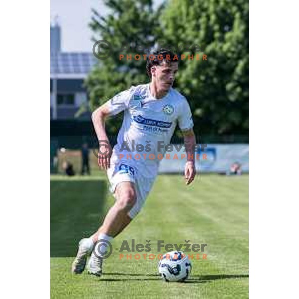 Kamil Manseri during Prva liga Telemach 2024/2025 football match between Mura and Domzale in Fazanerija Murska Sobota, Slovenia on April 10, 2025 Photo: Sebastijan Andrejek Bukovec