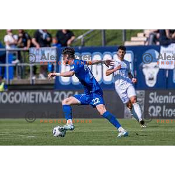 Kristijan Tojcic during Prva liga Telemach 2024/2025 football match between Mura and Domzale in Fazanerija Murska Sobota, Slovenia on April 10, 2025 Photo: Sebastijan Andrejek Bukovec