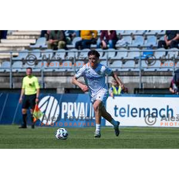Kamil Manseri during Prva liga Telemach 2024/2025 football match between Mura and Domzale in Fazanerija Murska Sobota, Slovenia on April 10, 2025 Photo: Sebastijan Andrejek Bukovec