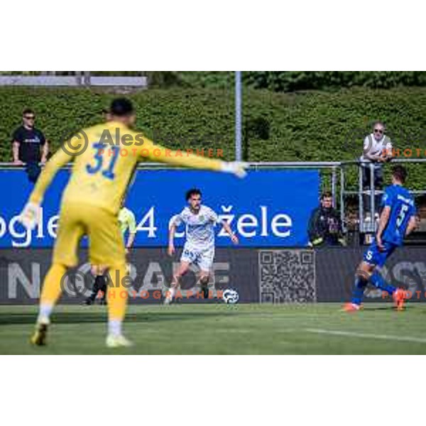 Kamil Manseri during Prva liga Telemach 2024/2025 football match between Mura and Domzale in Fazanerija Murska Sobota, Slovenia on April 10, 2025 Photo: Sebastijan Andrejek Bukovec