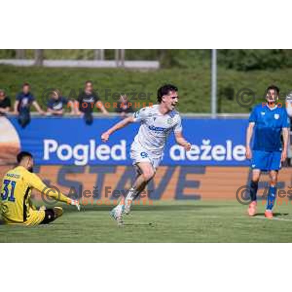 Kamil Manseri during Prva liga Telemach 2024/2025 football match between Mura and Domzale in Fazanerija Murska Sobota, Slovenia on April 10, 2025 Photo: Sebastijan Andrejek Bukovec