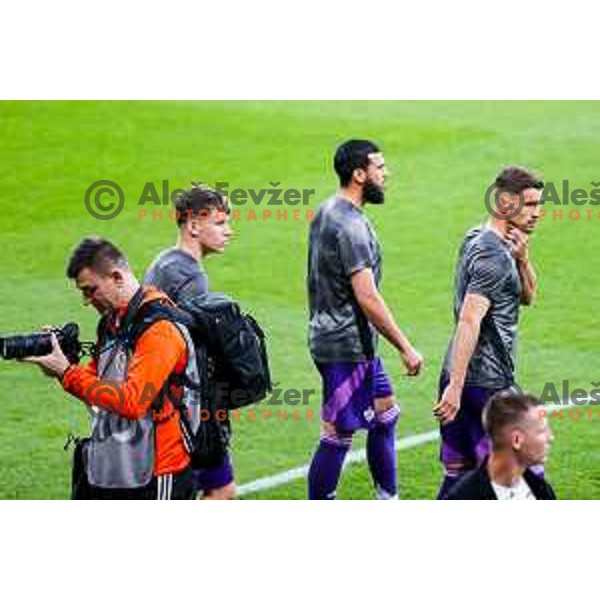 during Prva liga Telemach 2024/2025 football match between Olimpija and Maribor in Ljubljana, Slovenia on May 3, 2025