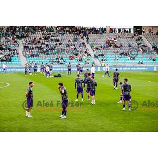 during Prva liga Telemach 2024/2025 football match between Olimpija and Maribor in Ljubljana, Slovenia on May 3, 2025