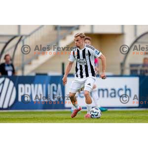 during Prva liga Telemach 2024/2025 football match between Olimpija and Maribor in Ljubljana, Slovenia on May 3, 2025