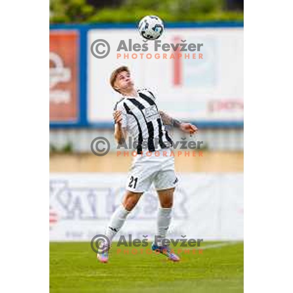 during Prva liga Telemach 2024/2025 football match between Olimpija and Maribor in Ljubljana, Slovenia on May 3, 2025