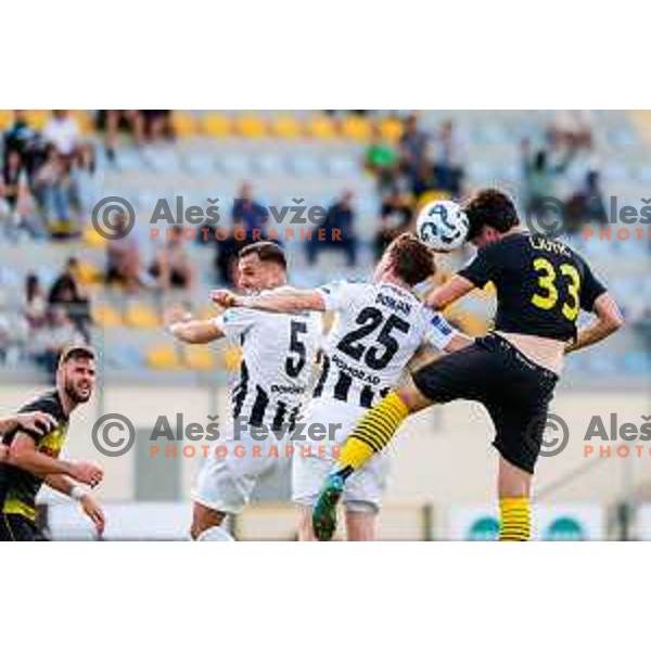 during Prva liga Telemach 2024/2025 football match between Olimpija and Maribor in Ljubljana, Slovenia on May 3, 2025