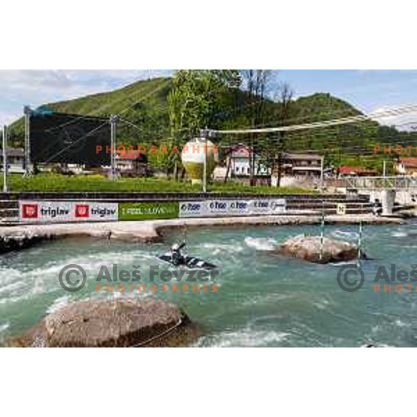ICF Canoe slalom in Tacen, Ljubljana Slovenia on April 27, 2025