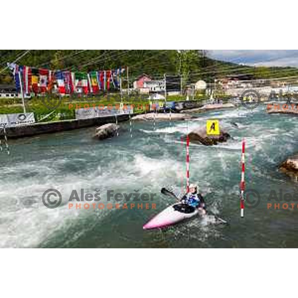 ICF Canoe slalom in Tacen, Ljubljana Slovenia on April 27, 2025
