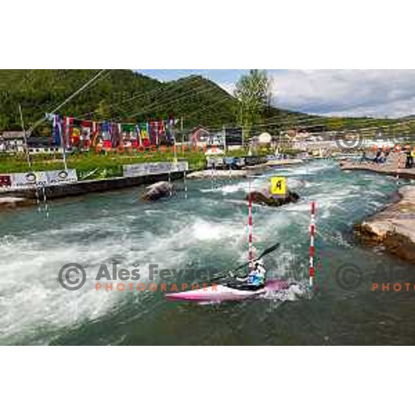 ICF Canoe slalom in Tacen, Ljubljana Slovenia on April 27, 2025