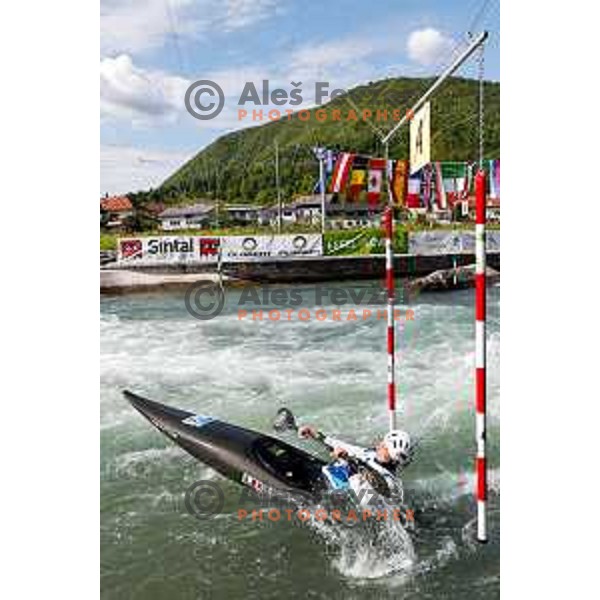 ICF Canoe slalom in Tacen, Ljubljana Slovenia on April 27, 2025