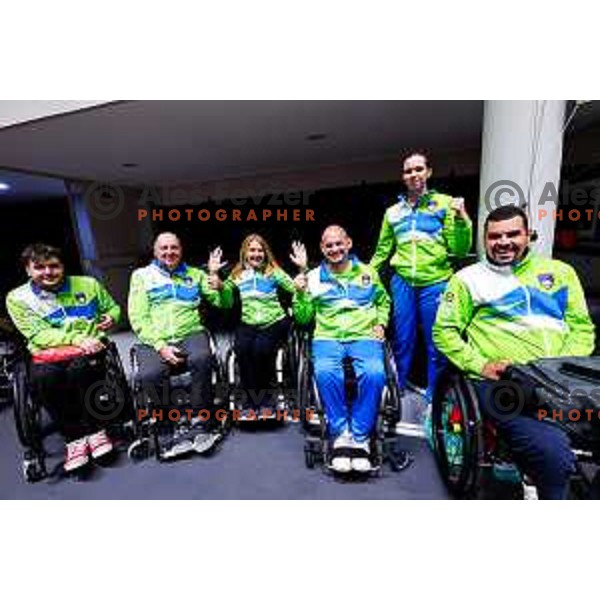 (SLO) competes at ITTF World Para Challenger Lasko 2025 in Tri Lilije Hall, Lasko, Slovenbia on May 6, 2025