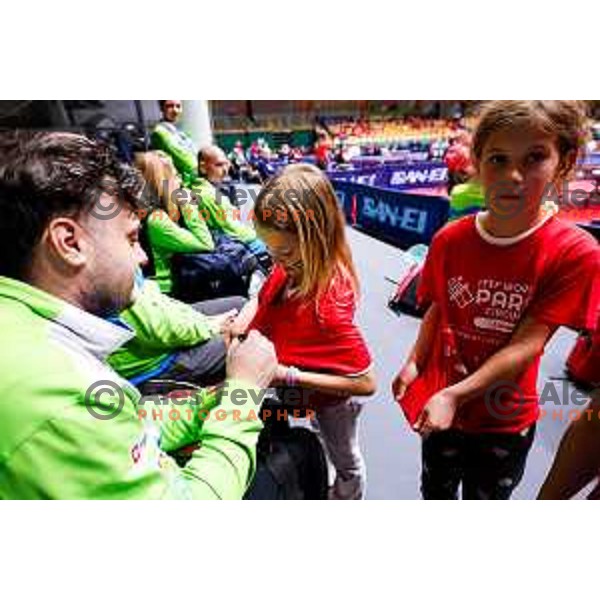 (SLO) competes at ITTF World Para Challenger Lasko 2025 in Tri Lilije Hall, Lasko, Slovenbia on May 6, 2025
