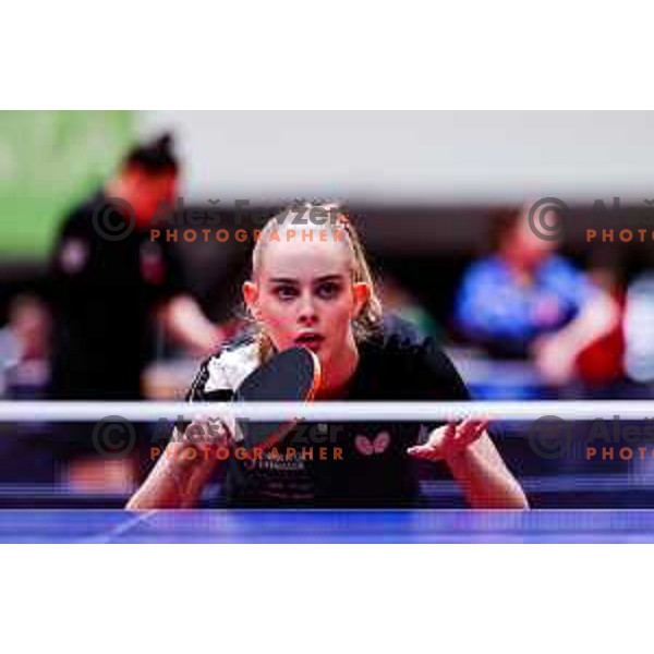  Freja Juhl LARSEN (DEN) competes at ITTF World Para Challenger Lasko 2025 in Tri Lilije Hall, Lasko, Slovenbia on May 6, 2025