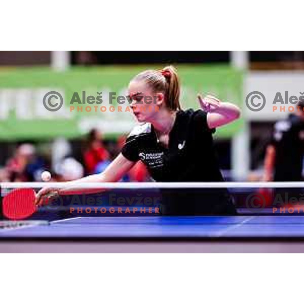  Freja Juhl LARSEN (DEN) competes at ITTF World Para Challenger Lasko 2025 in Tri Lilije Hall, Lasko, Slovenbia on May 6, 2025