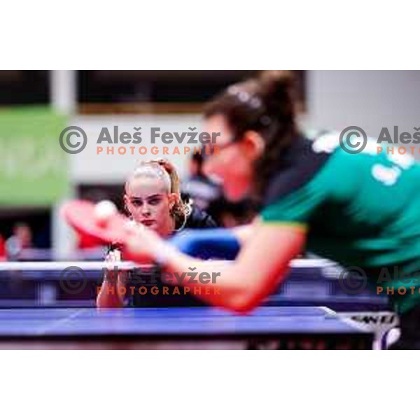 (SLO) competes at ITTF World Para Challenger Lasko 2025 in Tri Lilije Hall, Lasko, Slovenbia on May 6, 2025