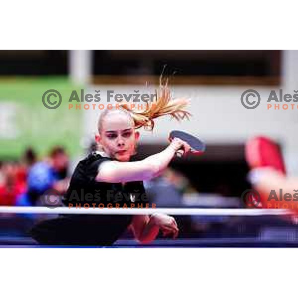  Freja Juhl LARSEN (DEN) competes at ITTF World Para Challenger Lasko 2025 in Tri Lilije Hall, Lasko, Slovenbia on May 6, 2025