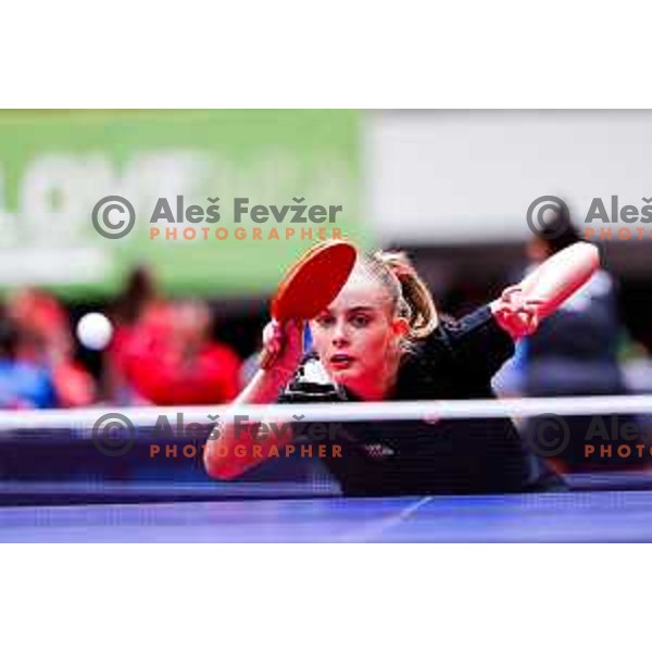  Freja Juhl LARSEN (DEN) competes at ITTF World Para Challenger Lasko 2025 in Tri Lilije Hall, Lasko, Slovenbia on May 6, 2025