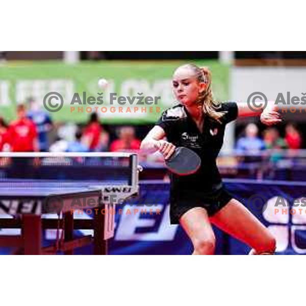  Freja Juhl LARSEN (DEN) competes at ITTF World Para Challenger Lasko 2025 in Tri Lilije Hall, Lasko, Slovenbia on May 6, 2025