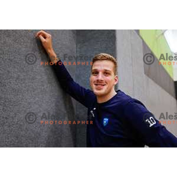 Slovenia National Volleyball team practice session, Ljubljana on May 7, 2025