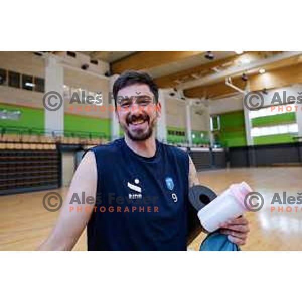 Slovenia National Volleyball team practice session, Ljubljana on May 7, 2025