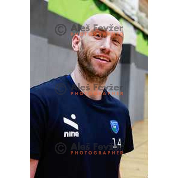 Slovenia National Volleyball team practice session, Ljubljana on May 7, 2025