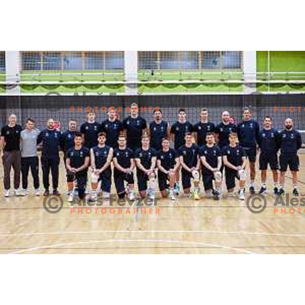 Slovenia National Volleyball team practice session, Ljubljana on May 7, 2025