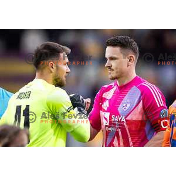 in action during Prva liga Telemach football match between Maribor and Celje in Ljudski vrt, Maribor, Slovenia on May 7, 2025. Photo: Jure Banfi