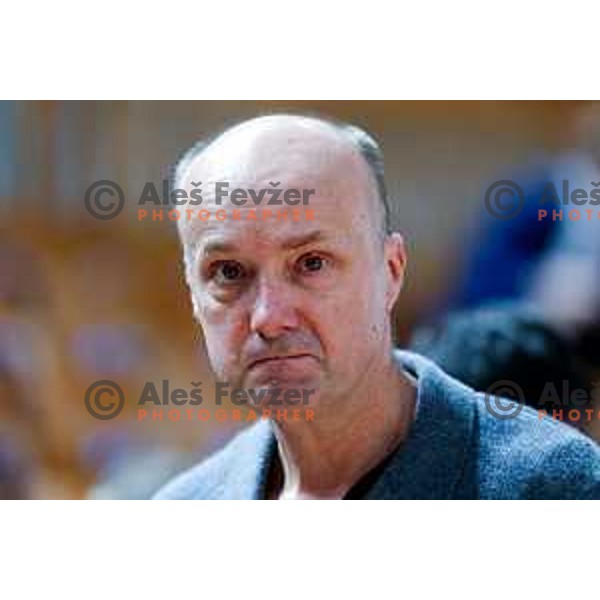 Jure Zdovc during The Final of ABA 2 League 2024/2025 basketball match between Ilirija (SLO) and Bosna Visit Sarajevo (BiH) in Tivoli Hall, Ljubljana, Slovenia on May 7, 2025