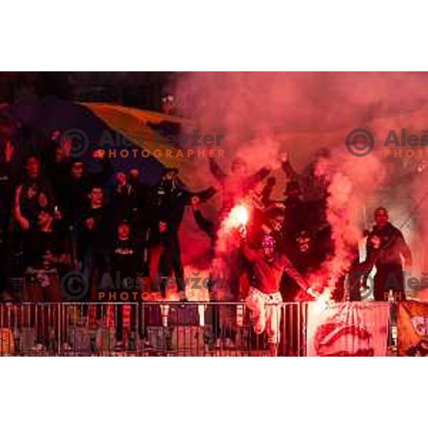 in action during Prva liga Telemach football match between Maribor and Celje in Ljudski vrt, Maribor, Slovenia on May 7, 2025. Photo: Jure Banfi