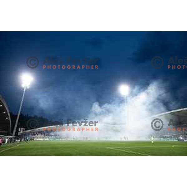 in action during Prva liga Telemach football match between Maribor and Celje in Ljudski vrt, Maribor, Slovenia on May 7, 2025. Photo: Jure Banfi