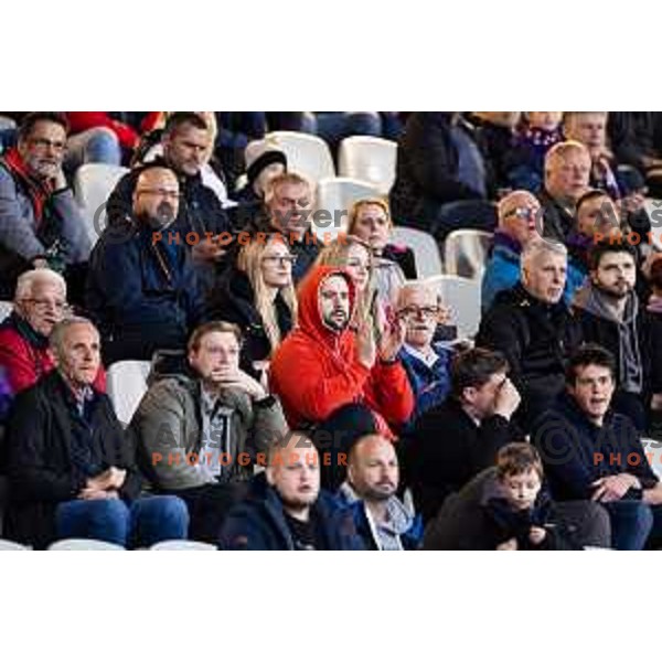 in action during Prva liga Telemach football match between Maribor and Celje in Ljudski vrt, Maribor, Slovenia on May 7, 2025. Photo: Jure Banfi
