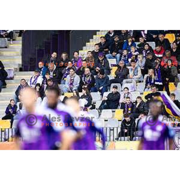 in action during Prva liga Telemach football match between Maribor and Celje in Ljudski vrt, Maribor, Slovenia on May 7, 2025. Photo: Jure Banfi