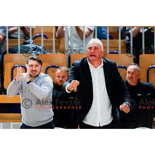 Sasa Doncic during The Final of ABA 2 League 2024/2025 basketball match between Ilirija (SLO) and Bosna Visit Sarajevo (BiH) in Tivoli Hall, Ljubljana, Slovenia on May 7, 2025