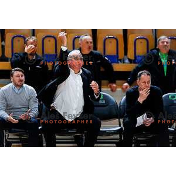 Sasa Doncic during The Final of ABA 2 League 2024/2025 basketball match between Ilirija (SLO) and Bosna Visit Sarajevo (BiH) in Tivoli Hall, Ljubljana, Slovenia on May 7, 2025