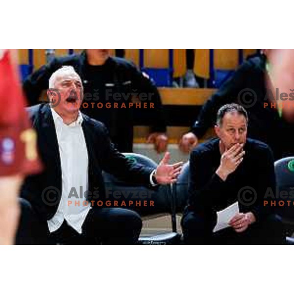 Sasa Doncic during The Final of ABA 2 League 2024/2025 basketball match between Ilirija (SLO) and Bosna Visit Sarajevo (BiH) in Tivoli Hall, Ljubljana, Slovenia on May 7, 2025