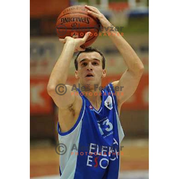 Ivanovic at basketball match Geoplin Slovan - Elektra , played at Kodeljevo , Ljubljana , 11.10.2008 