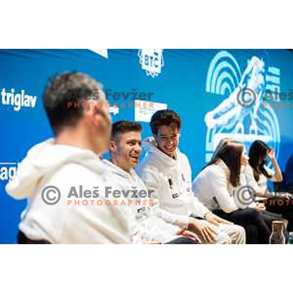 Gregor Rakovic during press conference of Slovenian Gymnastic federation prior to 19. FIG Art World Challange Cup in Koper, Slovenia on May 13, 2025, Ljubljana, Slovenia Photo: Grega Valancic