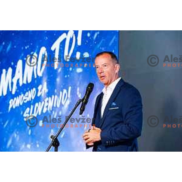 presentation of Slovenia Olympic Committee 268 days before Milano-Cortina 2026 Winter Olympic Games in Ljubljana, Slovenia on May 14, 2025