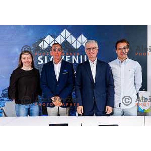 presentation of Slovenia Olympic Committee 268 days before Milano-Cortina 2026 Winter Olympic Games in Ljubljana, Slovenia on May 14, 2025