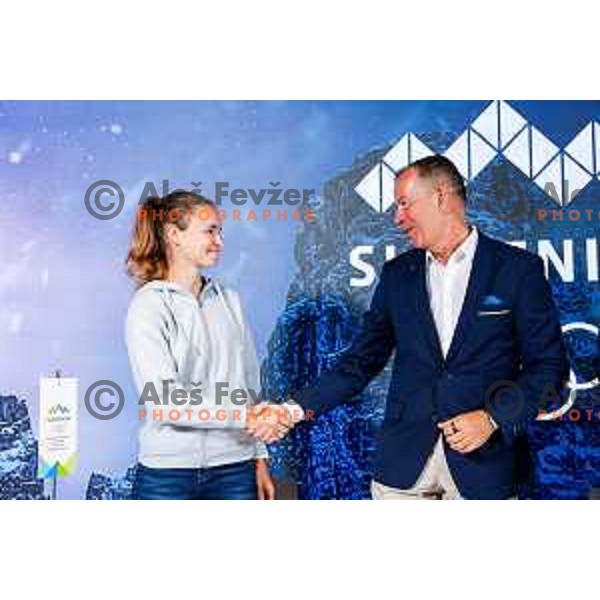 presentation of Slovenia Olympic Committee 268 days before Milano-Cortina 2026 Winter Olympic Games in Ljubljana, Slovenia on May 14, 2025