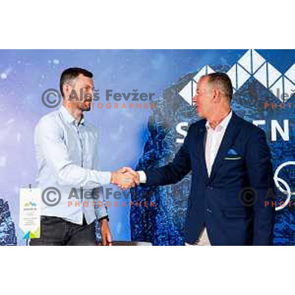 presentation of Slovenia Olympic Committee 268 days before Milano-Cortina 2026 Winter Olympic Games in Ljubljana, Slovenia on May 14, 2025