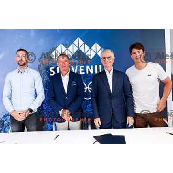 presentation of Slovenia Olympic Committee 268 days before Milano-Cortina 2026 Winter Olympic Games in Ljubljana, Slovenia on May 14, 2025
