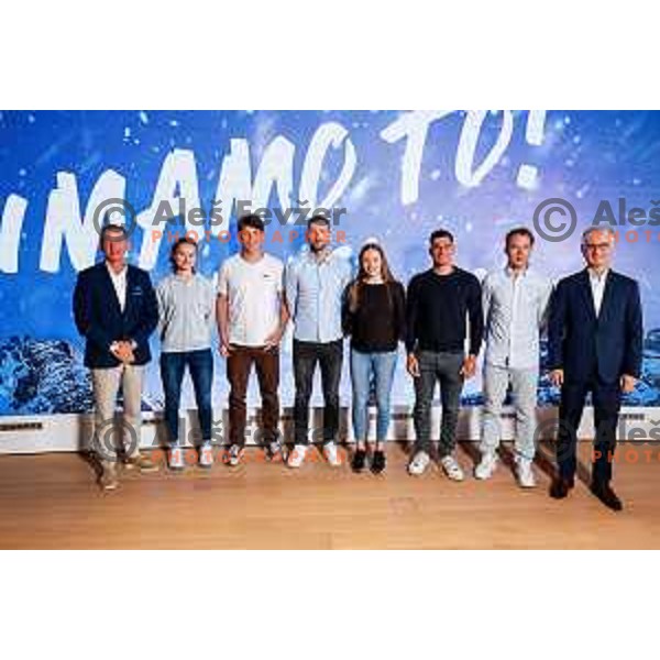 presentation of Slovenia Olympic Committee 268 days before Milano-Cortina 2026 Winter Olympic Games in Ljubljana, Slovenia on May 14, 2025