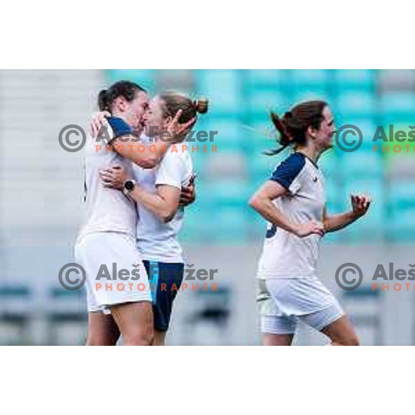 in action during The Final of Pivovarna Union Women’s Slovenian Cup football match between Mura Nona and Ljubljana in SRC Stozice, Ljubljana, Slovenia on May 14, 2025
