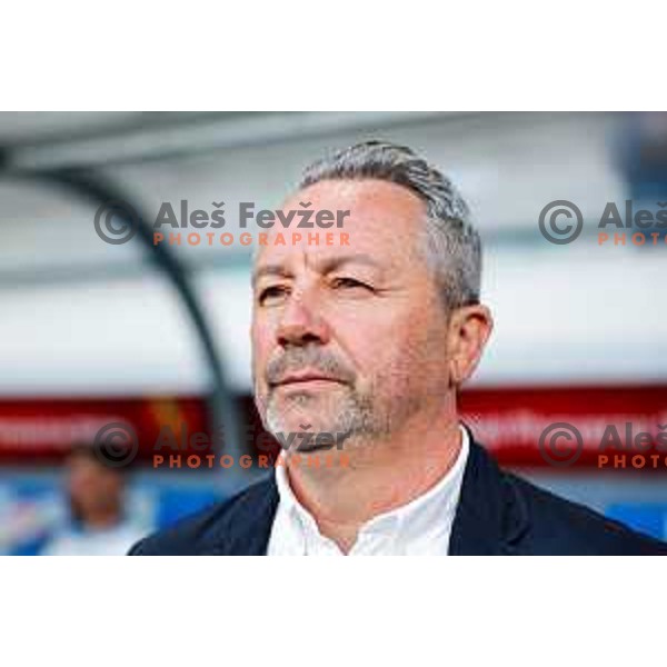 Slavisa Stojanovic, head coach of Koper during The Final of Pivovarna Union Slovenian Cup football match between Koper and Celje in SRC Stozice, Ljubljana, Slovenia on May 14, 2025