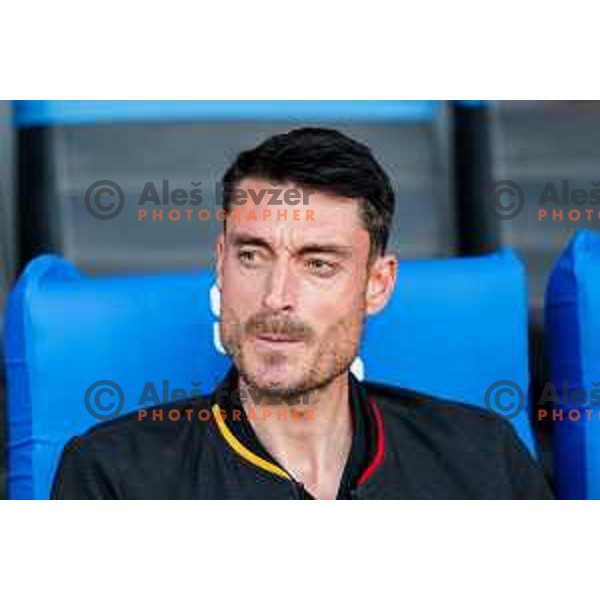 Albert Riera, head coach of Celje during The Final of Pivovarna Union Slovenian Cup football match between Koper and Celje in SRC Stozice, Ljubljana, Slovenia on May 14, 2025