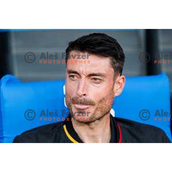 Albert Riera, head coach of Celje during The Final of Pivovarna Union Slovenian Cup football match between Koper and Celje in SRC Stozice, Ljubljana, Slovenia on May 14, 2025